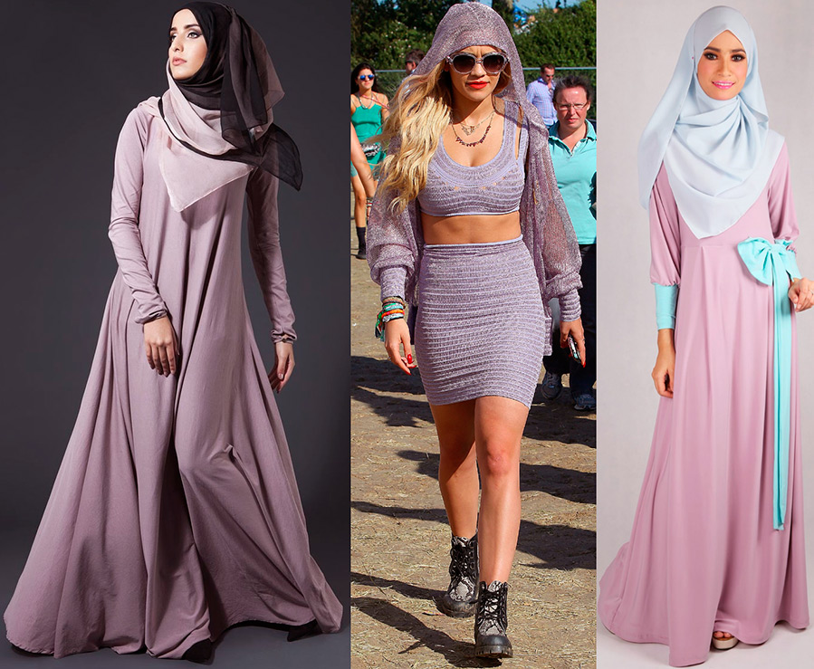 Images de teintes lilas