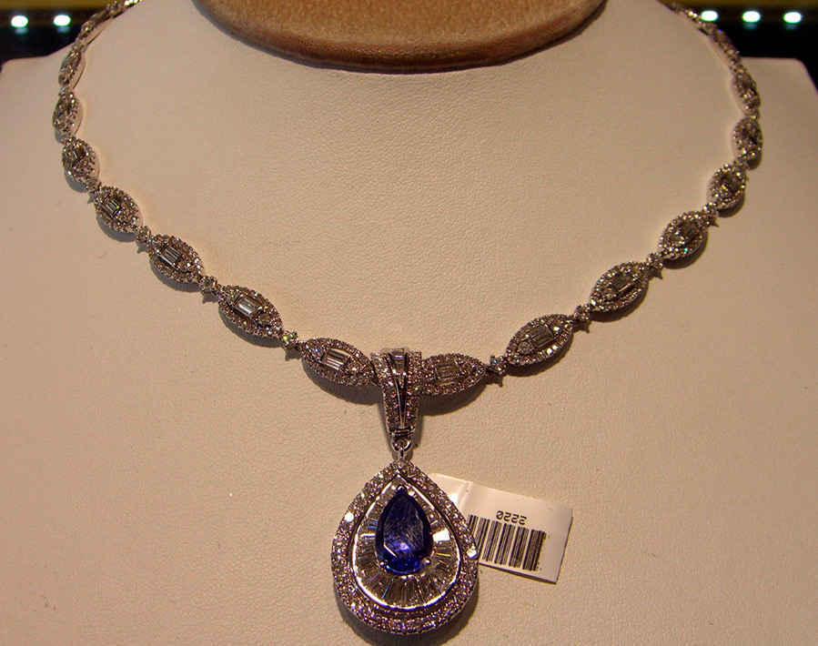 Pendentif Tanzanite