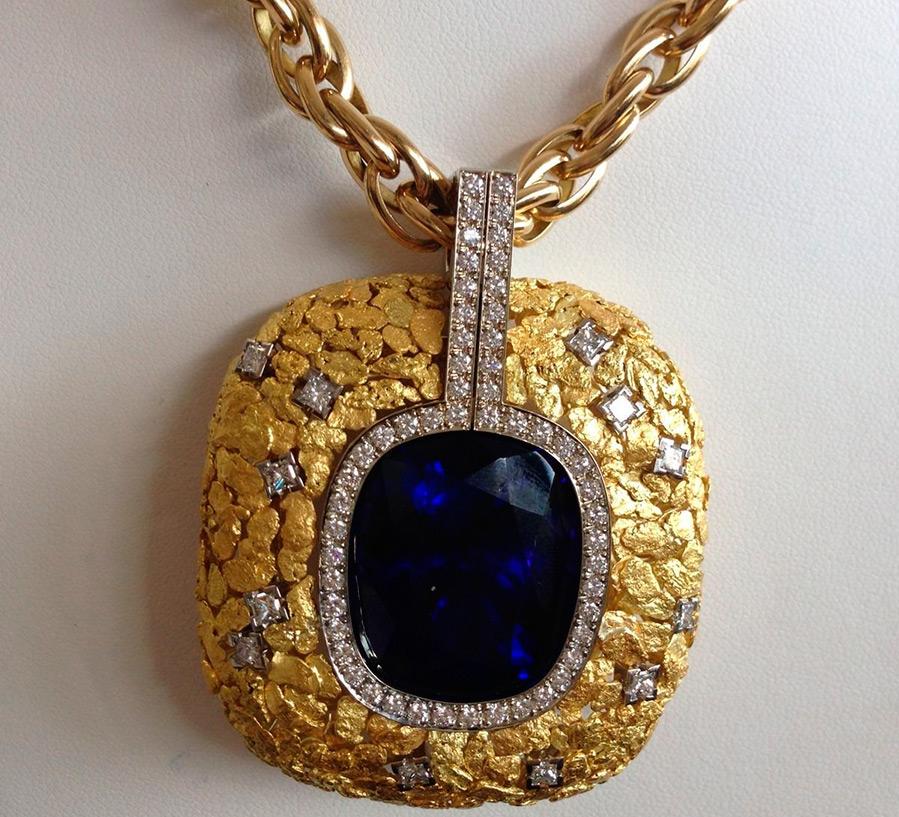 Pendentif Tanzanite
