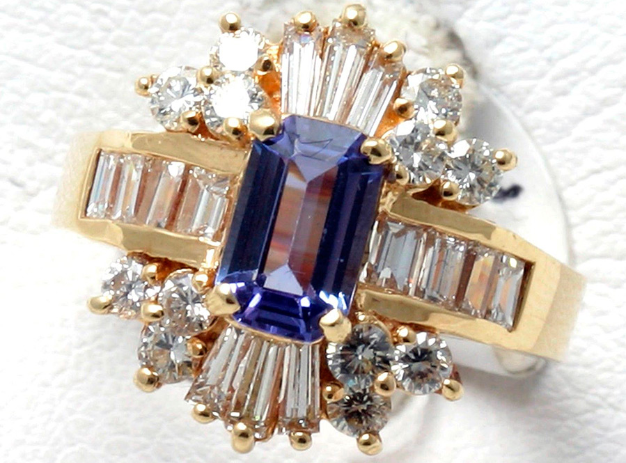 Bague Tanzanite