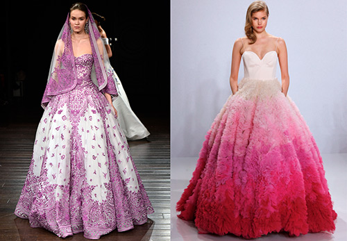 18 meilleures robes de mariée colorées 2025-2026