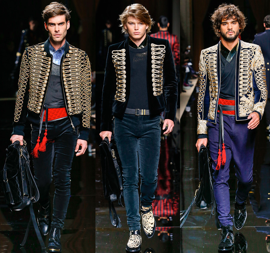 Veste hongroise dans la collection Balmain
