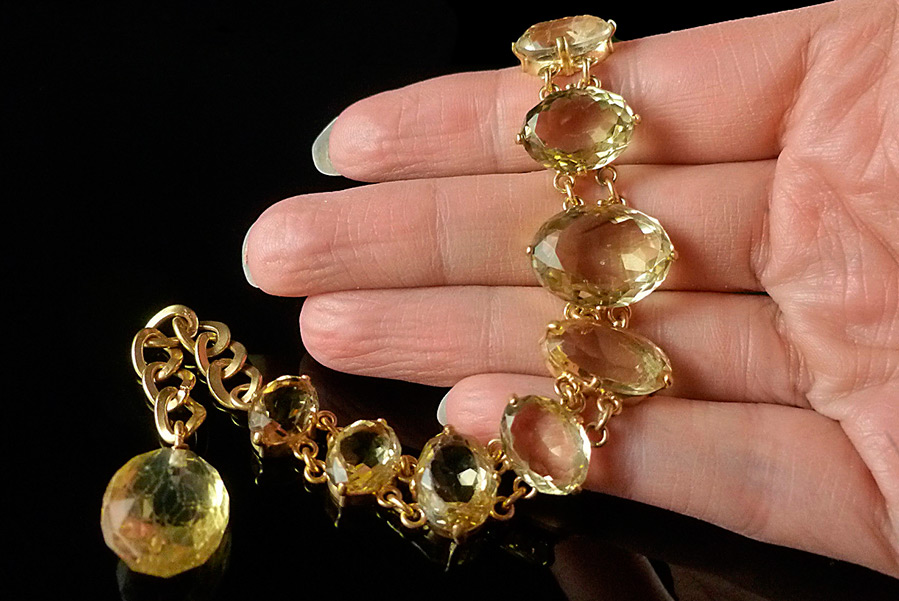 Bracelet citrine