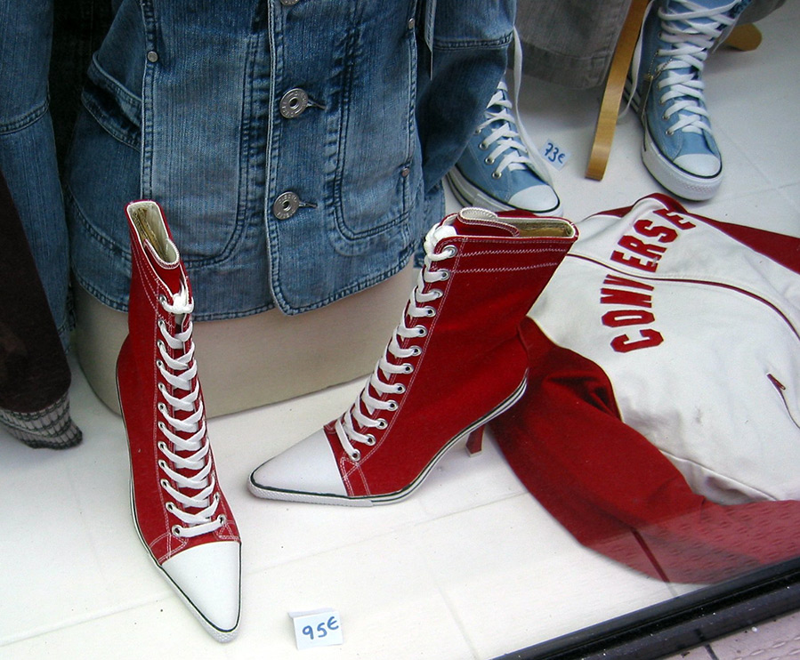 Baskets Converse dans différentes teintes