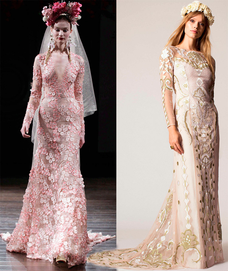 tendances de la mode de mariage