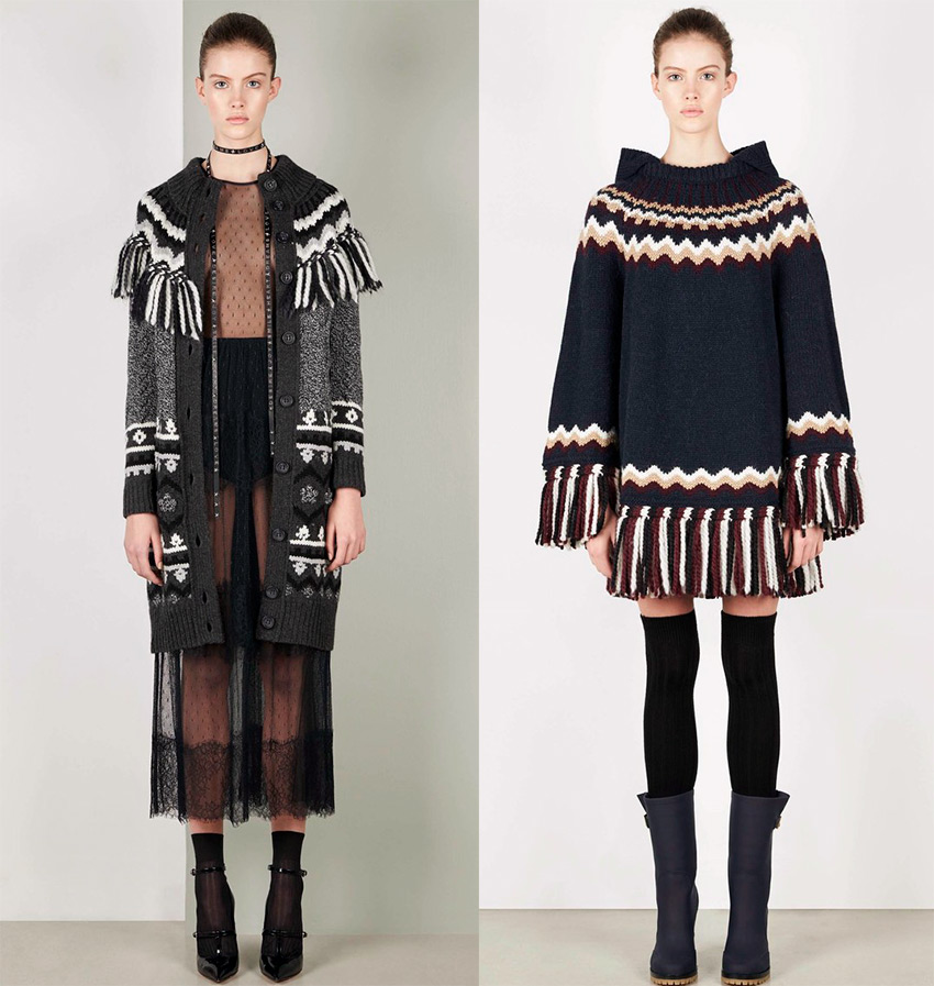 vêtements chauds Red Valentino