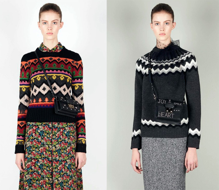 vêtements chauds Red Valentino