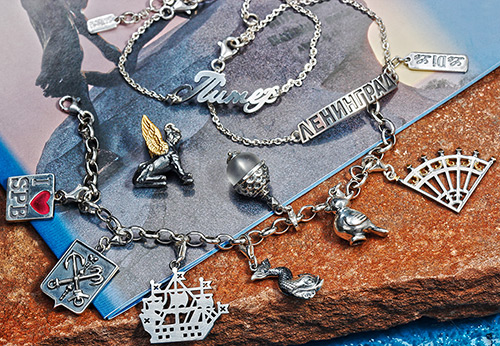 Collection de bijoux dédiée à Saint-Pétersbourg