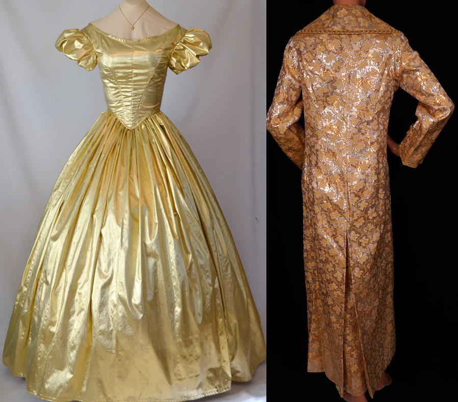 Robe et manteau boiteux