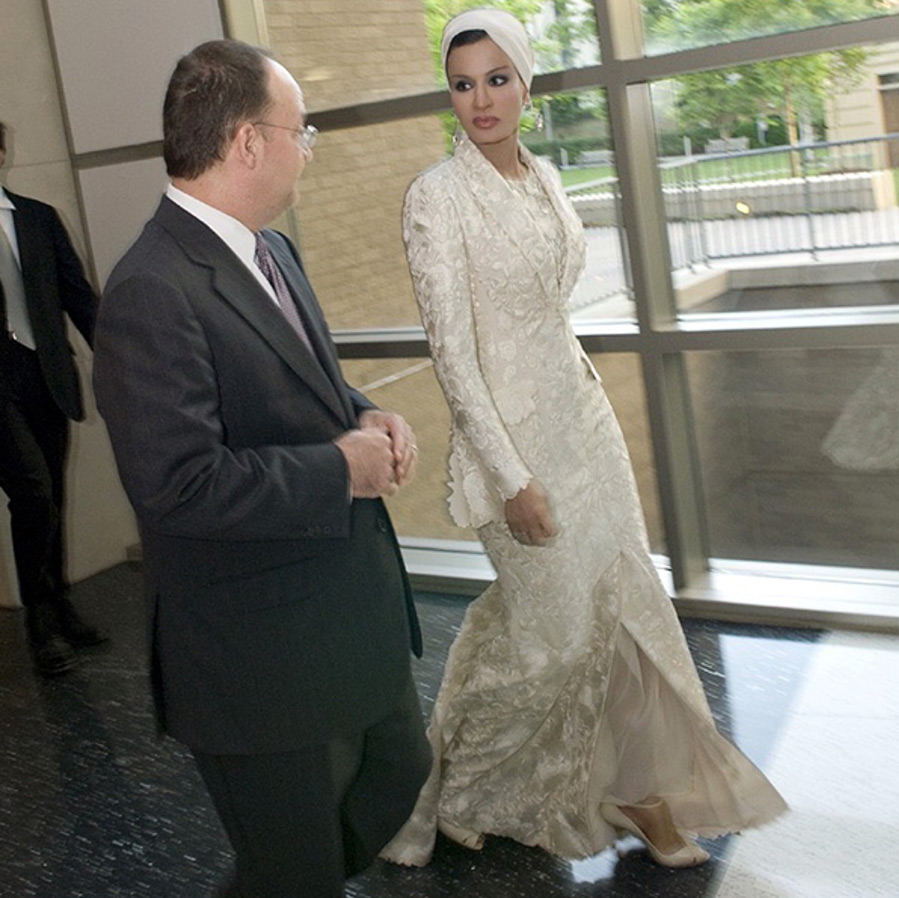 Cheikh Moz, épouse de Cheikh Qatar