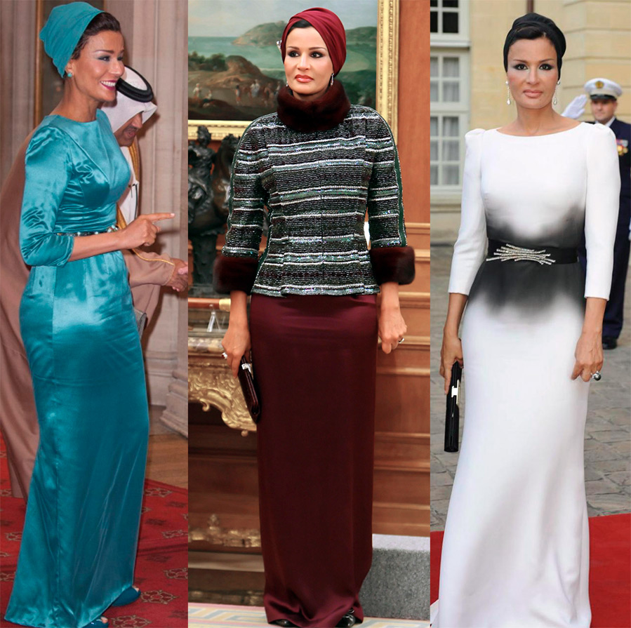 Robes Sheikha Moza