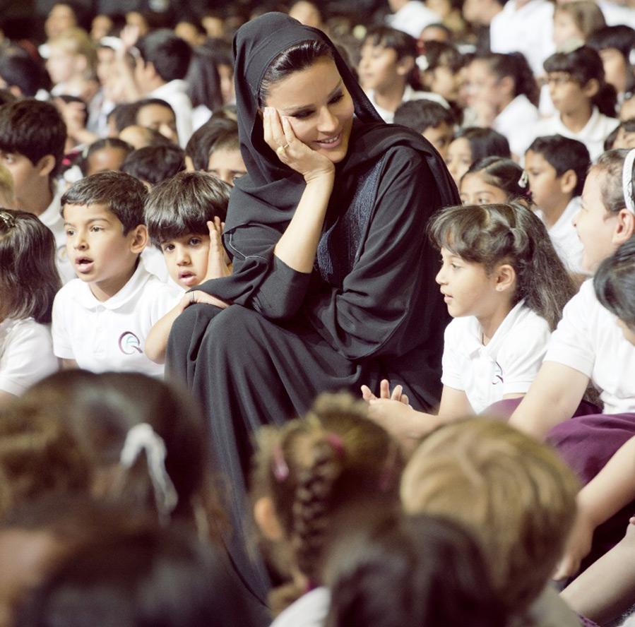 Cheikh Moz, épouse de Cheikh Qatar