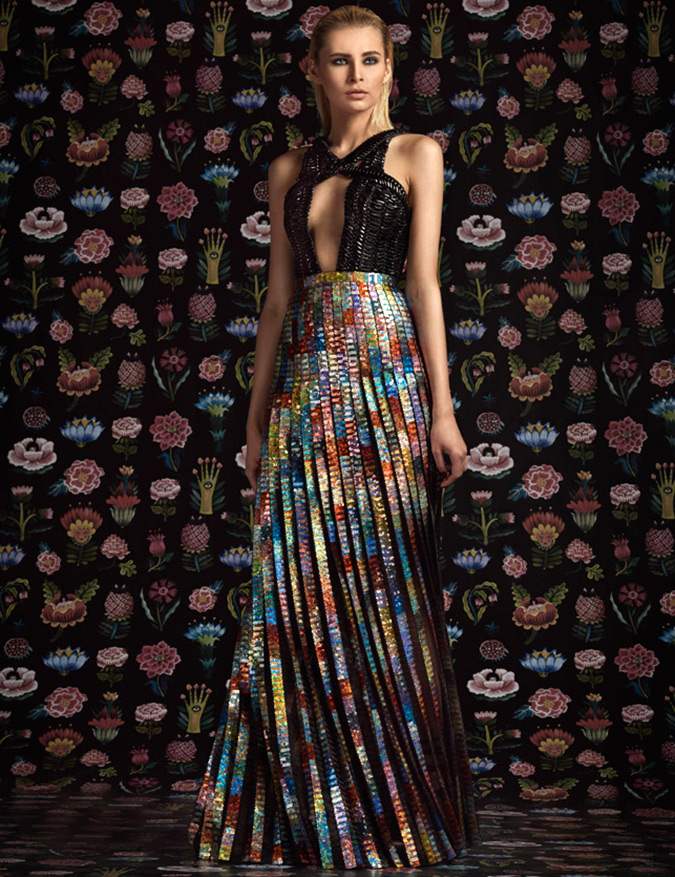 Un conte oriental dans la collection couture Rami Kadi