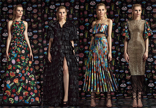 Un conte oriental dans la collection couture Rami Kadi