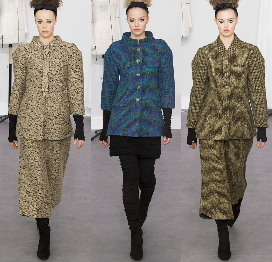 Costumes Chanel en tweed 2025-2026