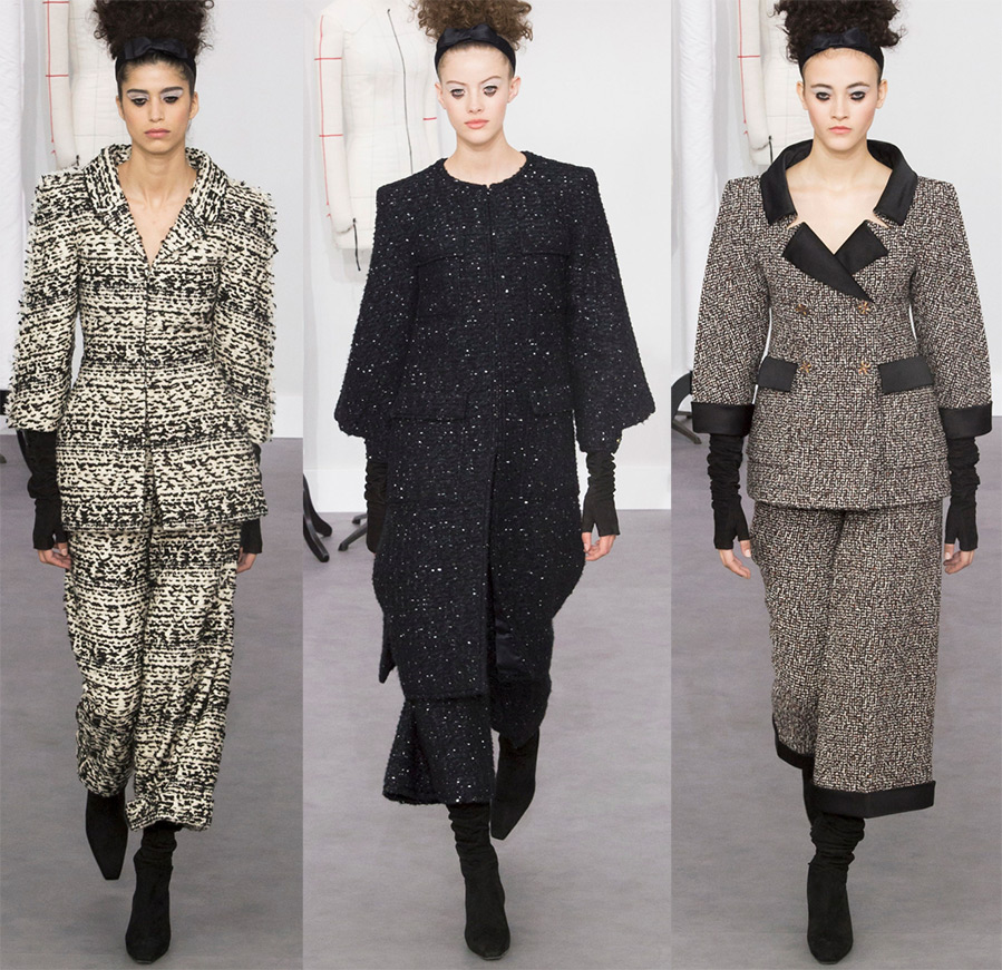 Costumes Chanel en tweed 2025-2026
