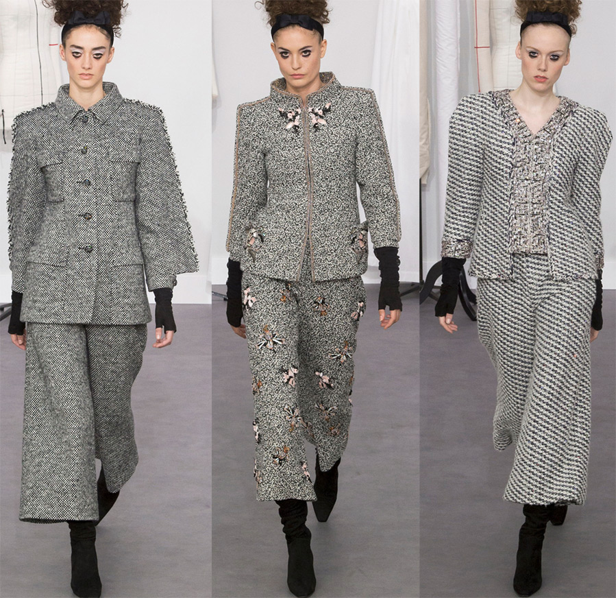 Costumes Chanel en tweed 2025-2026