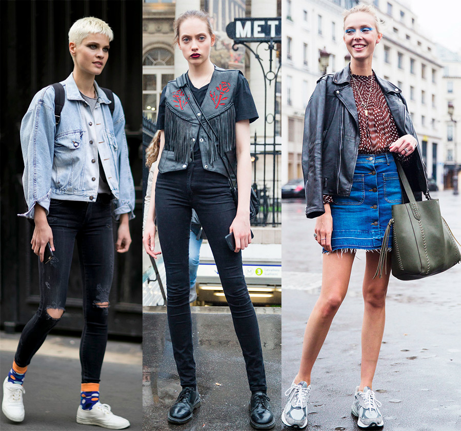 modèles de mode street style