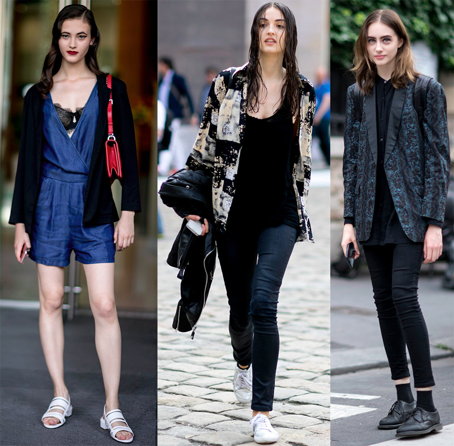 modèles de mode style de rue