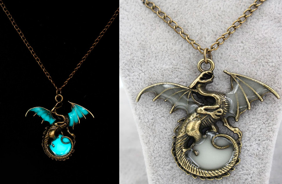 Bijoux avec des dragons