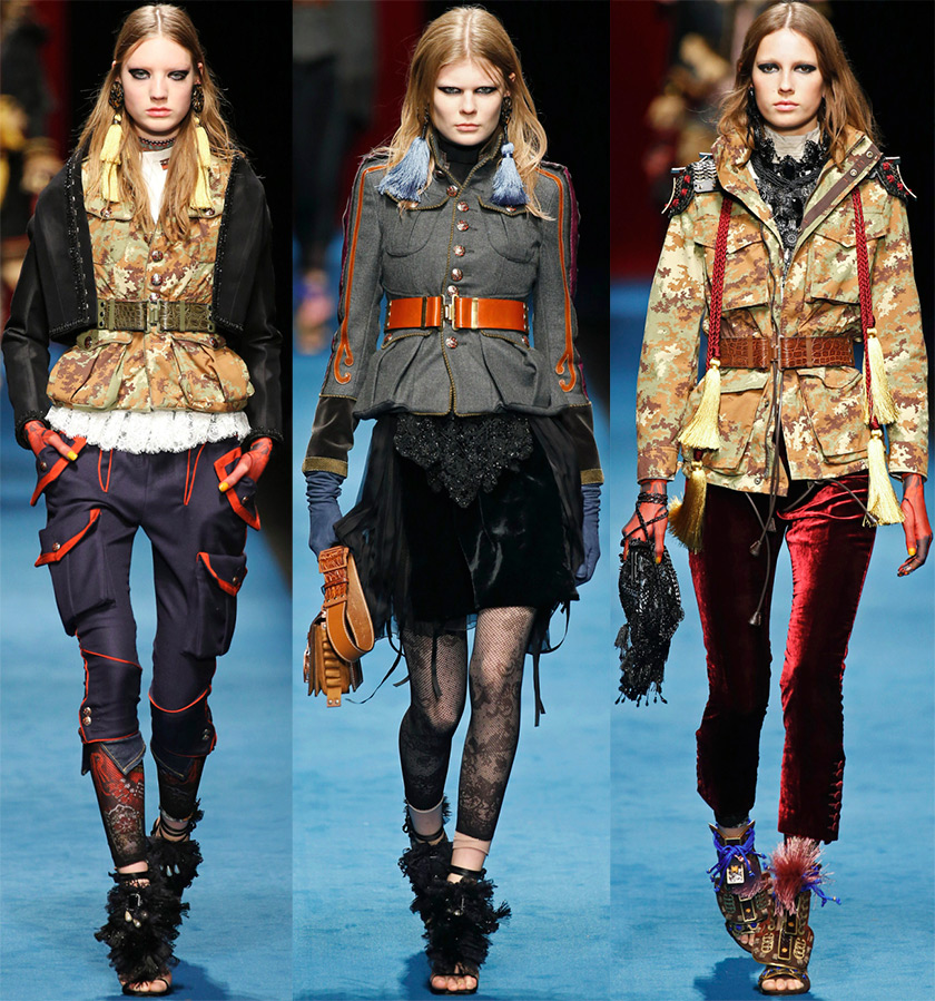 Looks de la collection DSquared2