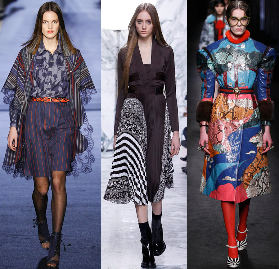 Mélanger des imprimés tendance