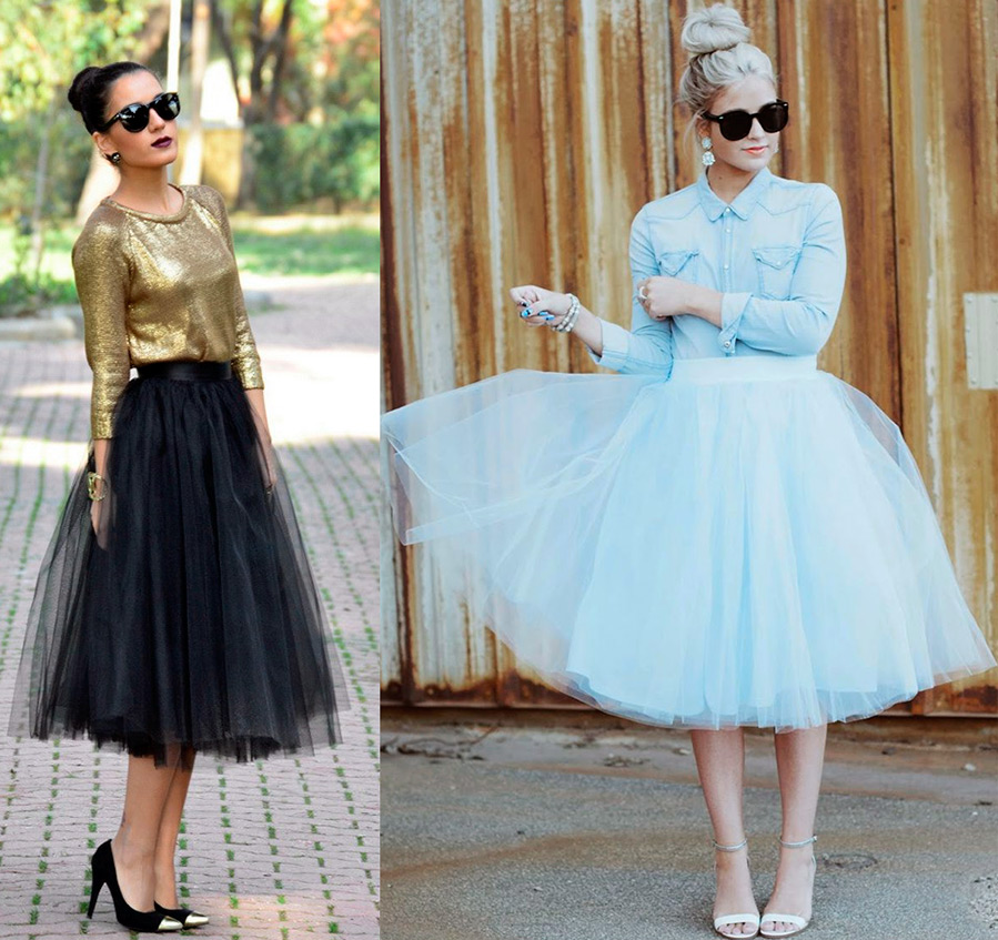 Les plus belles jupes en tulle