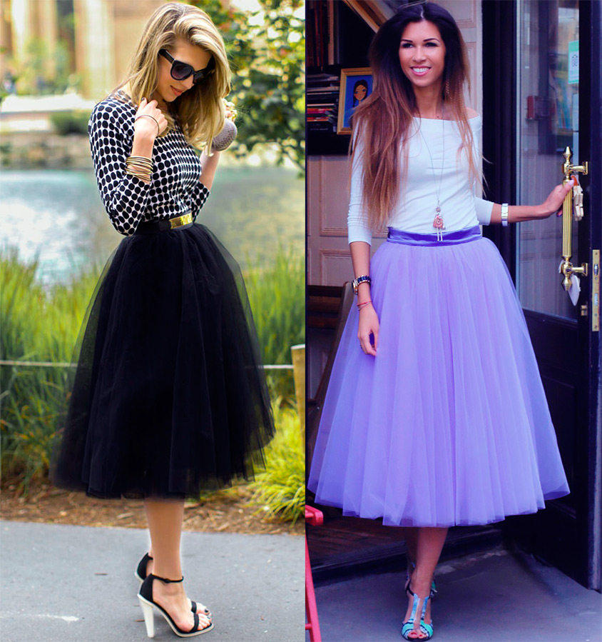 Jupes en tulle