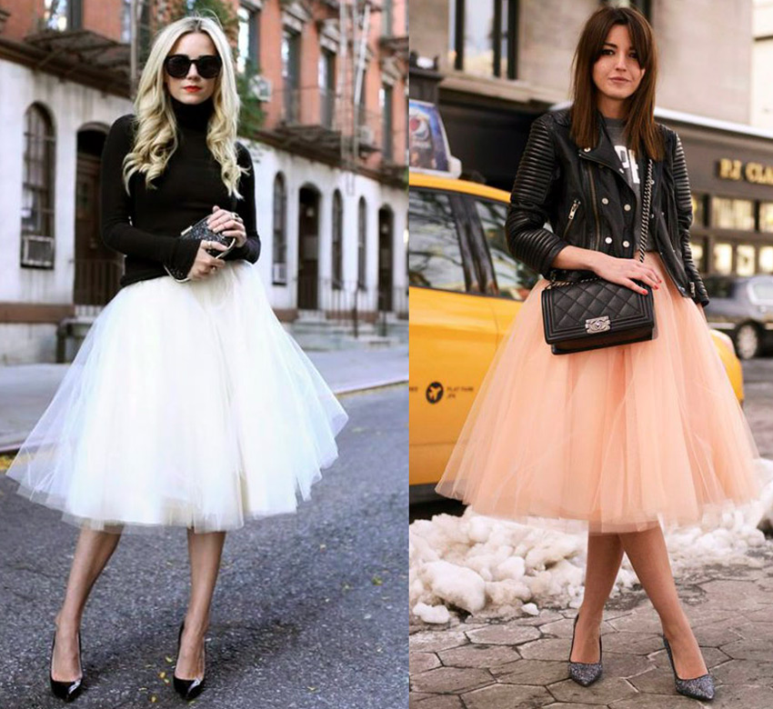 Les plus belles jupes en tulle
