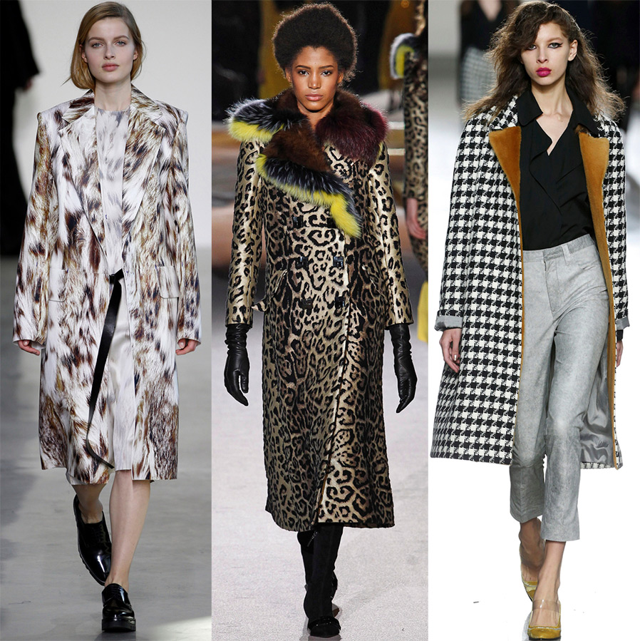 Manteaux imprimés 2025-2026