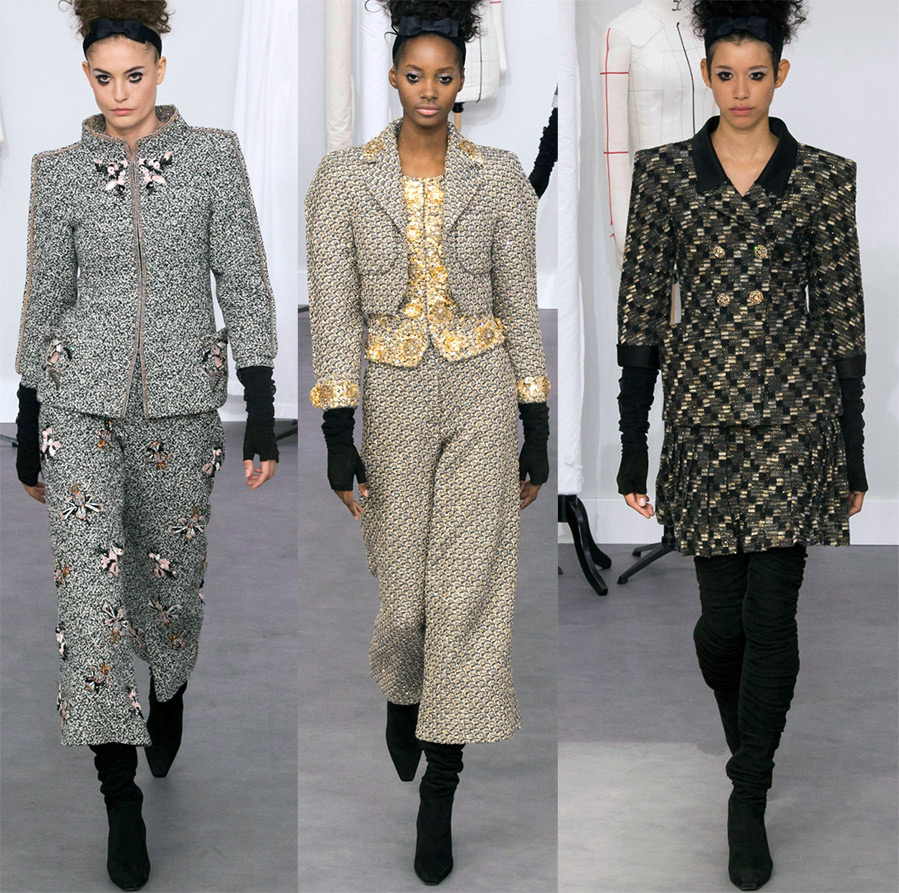 Veste en tweed des collections 2025-2026