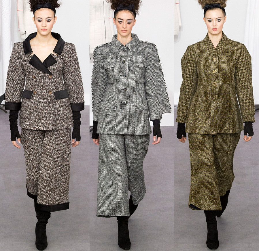 Veste en tweed des collections 2025-2026