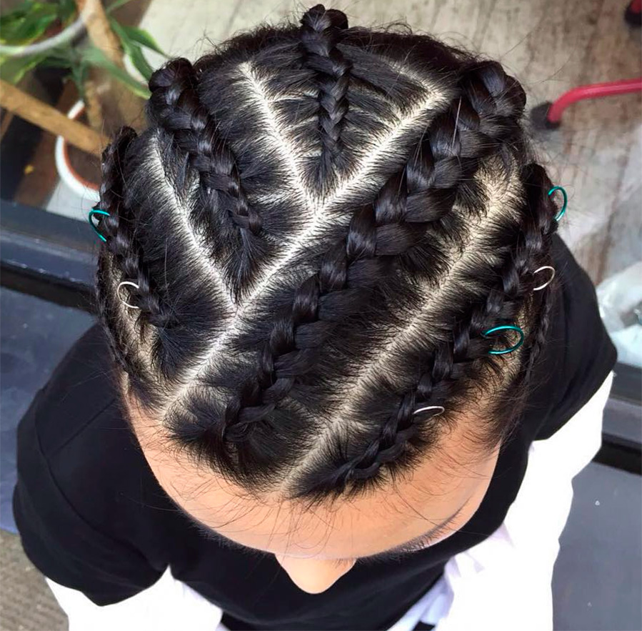 Le piercing cheveux - une tendance beauté originale