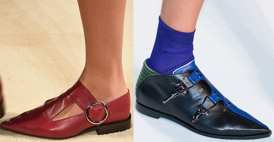 Chaussures à bout pointu