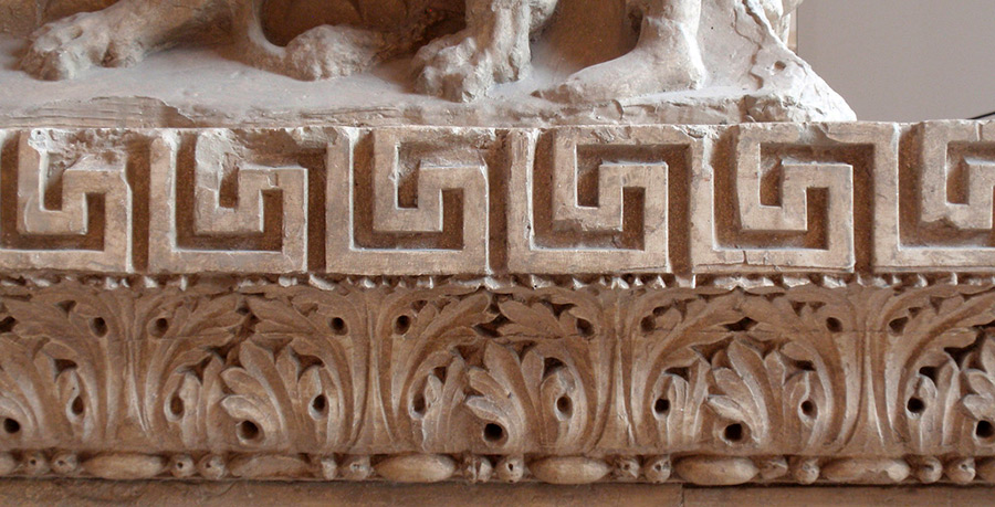 Méandre d'ornement grec