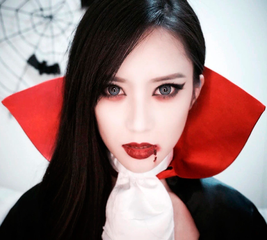 maquillage vampire