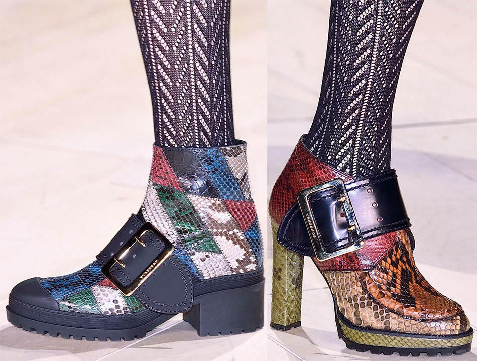 Boucles sur les accessoires Burberry