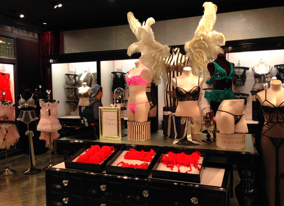 Boutique de lingerie Victoria's Secret