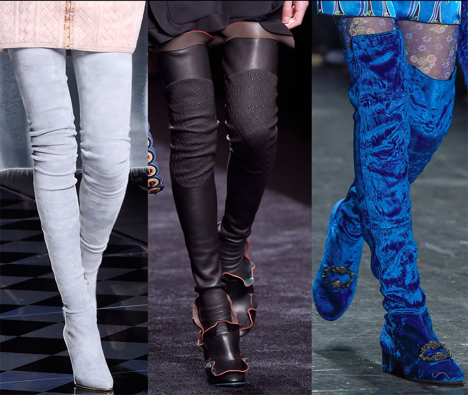 Bottines et cuissardes