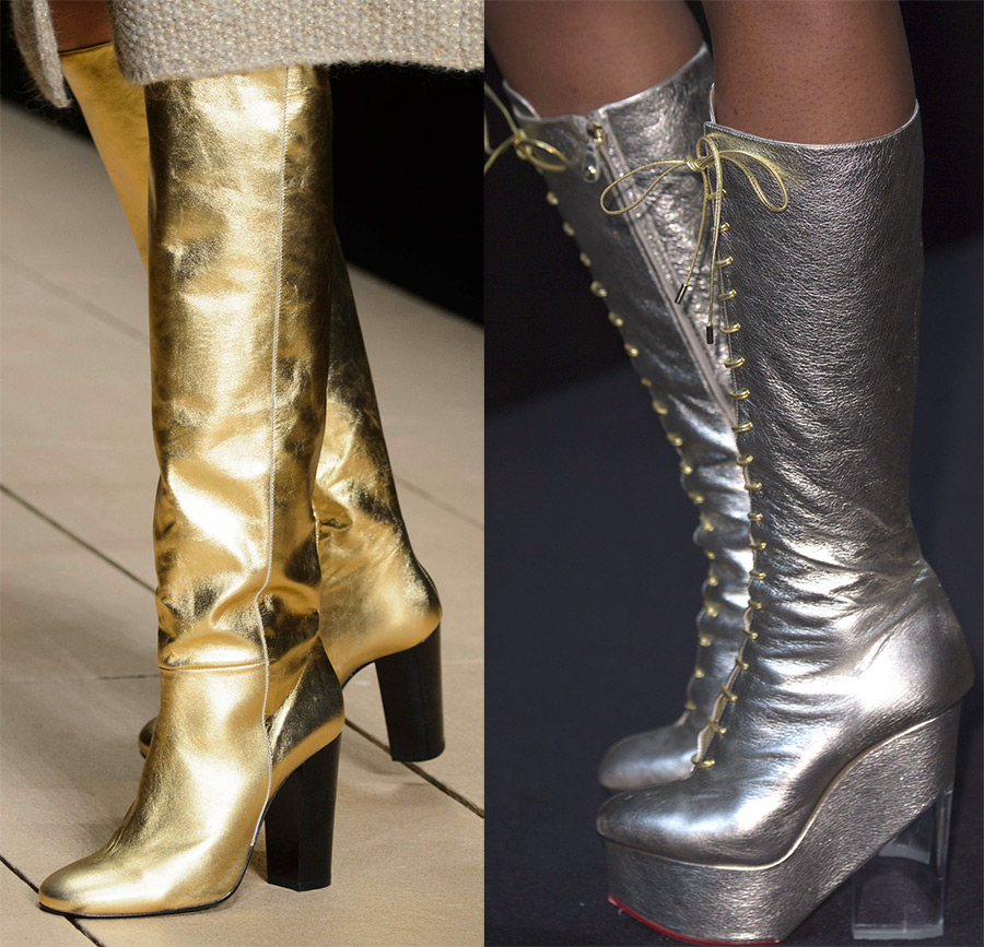 Bottes d'or et d'argent