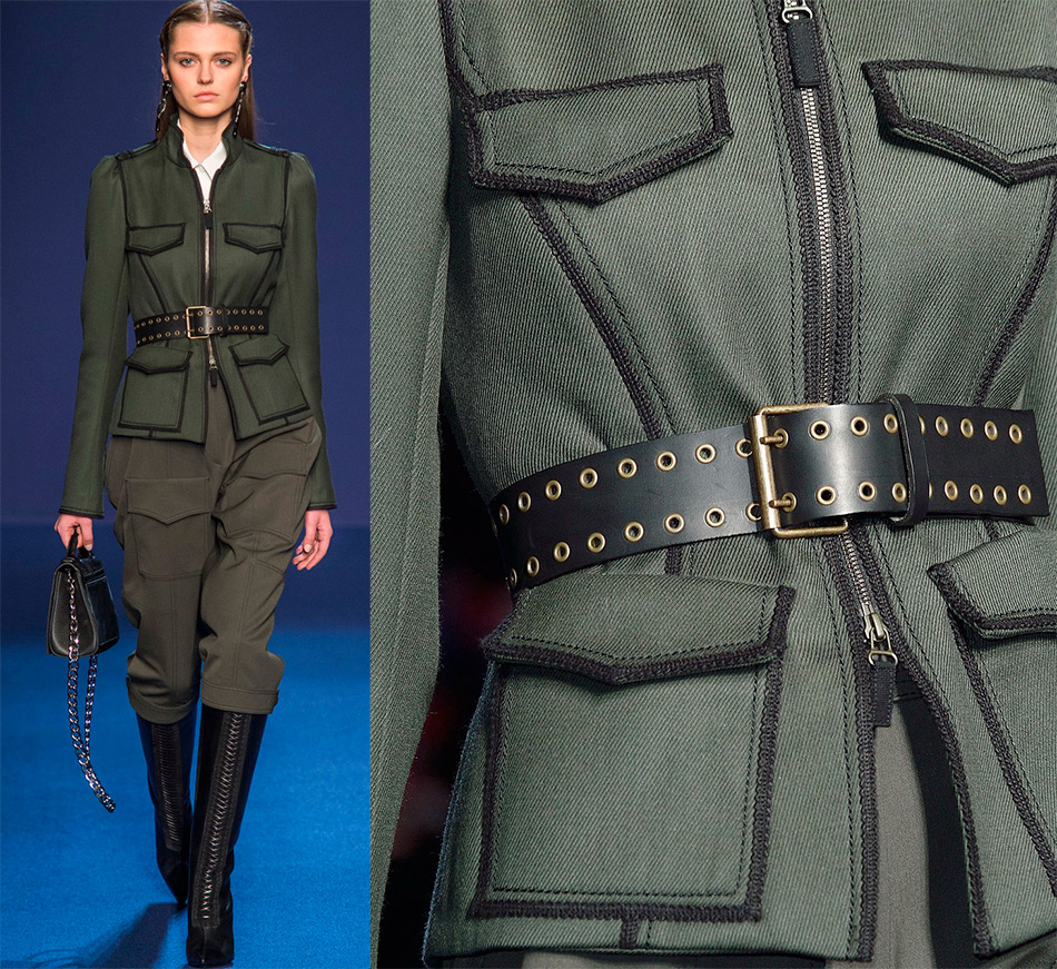 ceinture à œillets