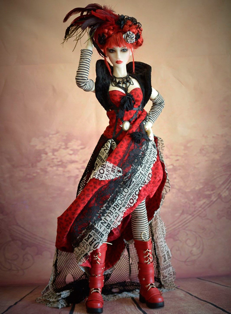 Poupée BJD luxueuse