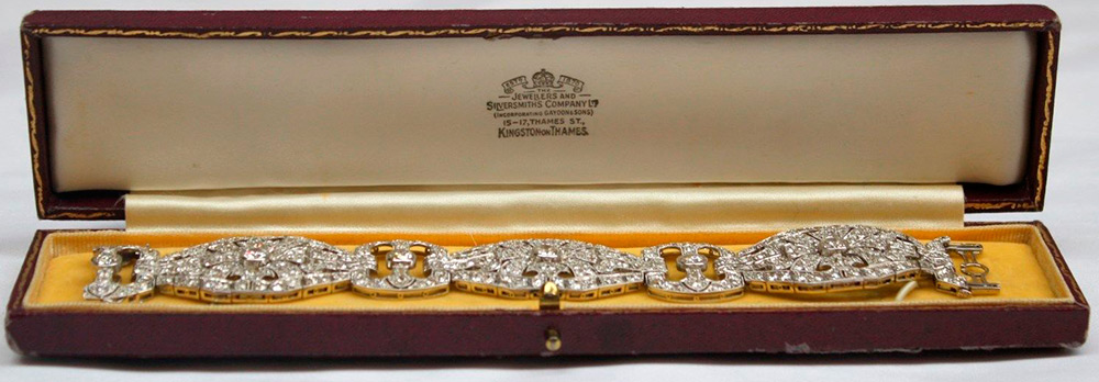 Bracelet avec diamants