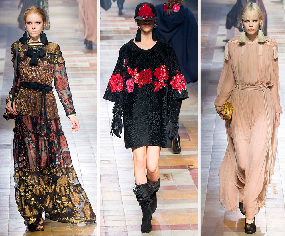 Boucles d'oreilles brosse