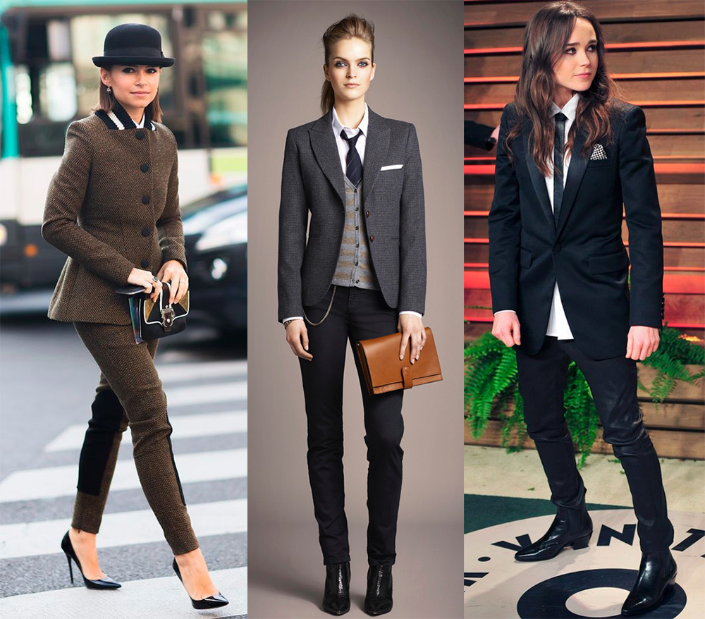Style dandy pour femme