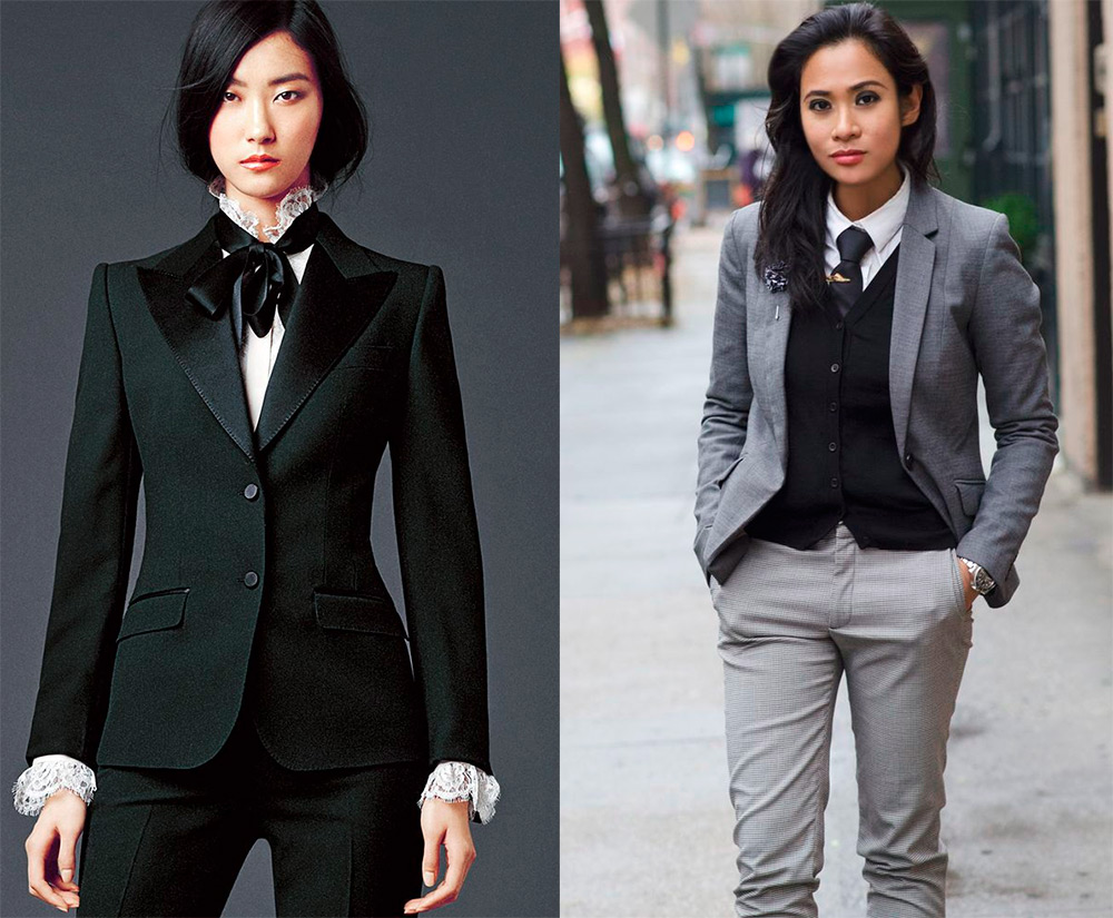 Style dandy pour femme