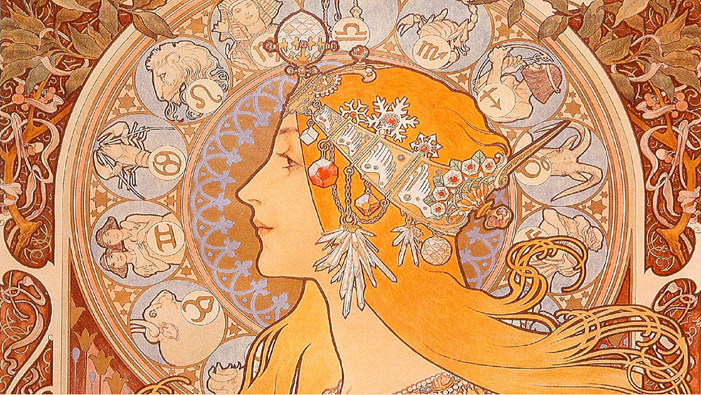 L'Art nouveau et les belles femmes d'Alphonse Mucha