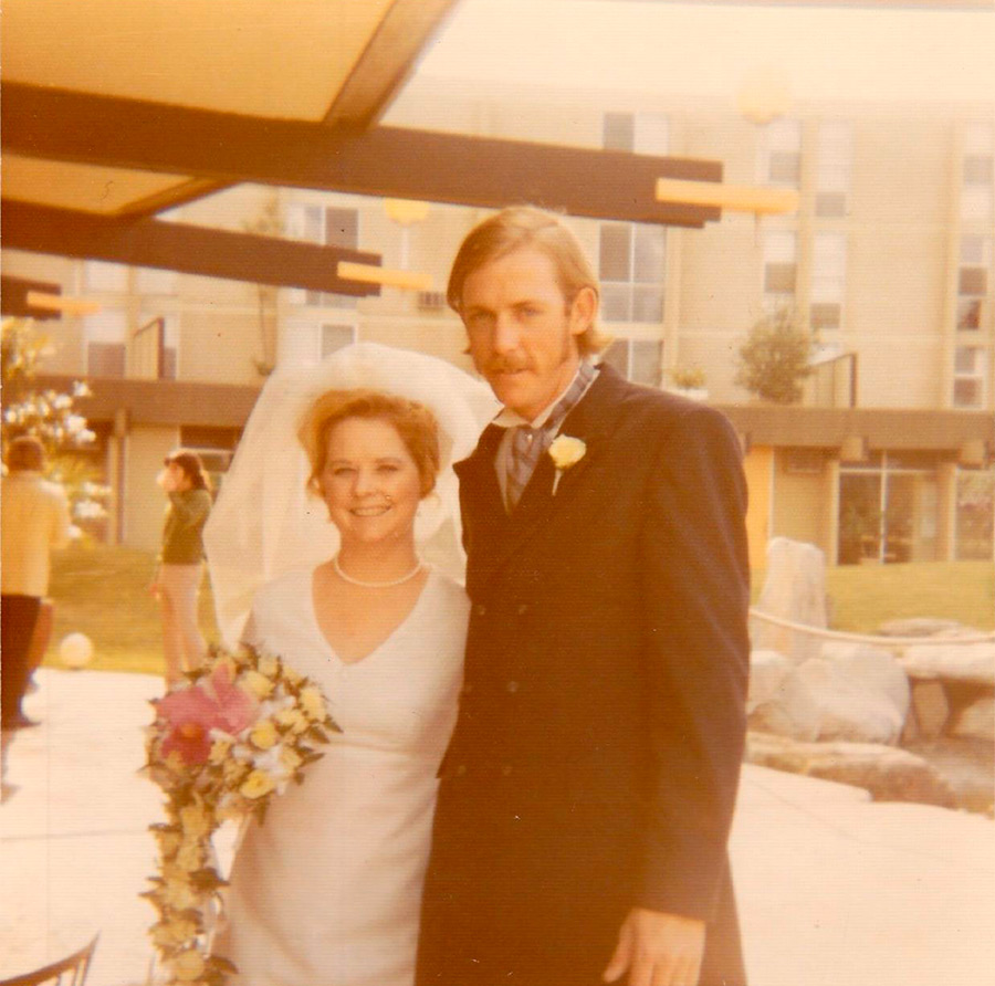 1970 photos de mariage