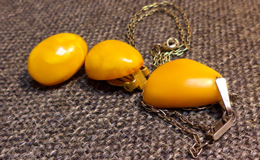 Ambre en bijoux
