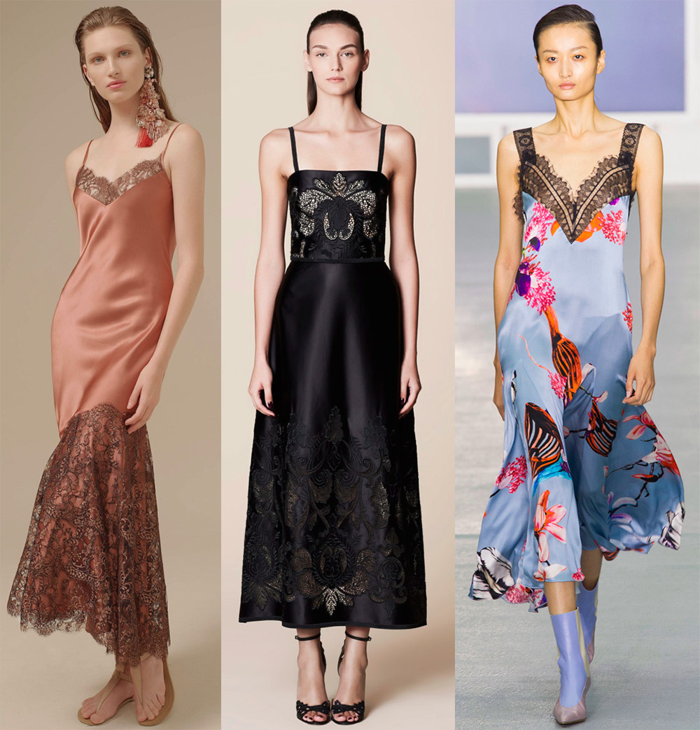 robes de style lingerie